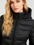 Damen Daunenjacke | leicht warm & stilvoll mit Kapuze und Reißverschluss